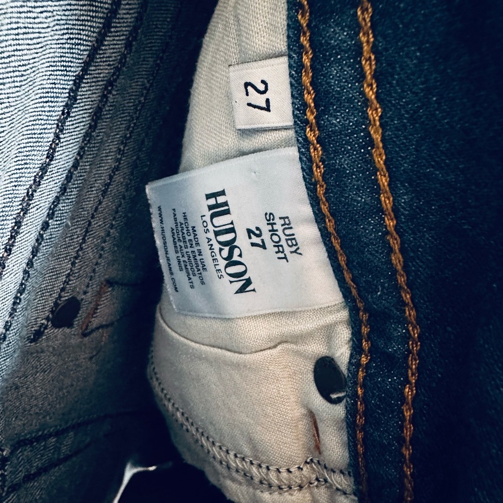 Hudson Denim Shorts Size 27 - Picture 2 of 3